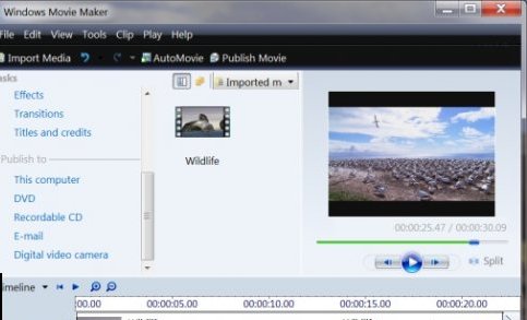Windows Movie Maker for Windows 7